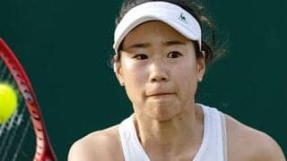 日比野菜緒 逆転負けで初戦敗退
