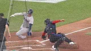 球場騒然！一体、何が起こった…！？ ヤンキースの“野球IQが高すぎる”プレー　ゲッツーの隙を突いた… 若き天才の神がかった“忍者走塁” 