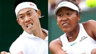 錦織と大坂 ウィンブルドン敗退