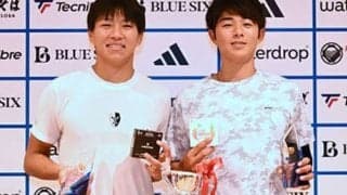  中川舜祐/楠原悠介ペアが優勝 