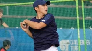 清水悠太 今季5度目のチャレンジャー8強