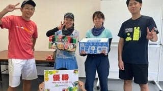  全チーム景品付き！男女混合団体戦 
