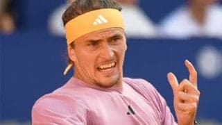 ズベレフ 快勝で2連覇王手