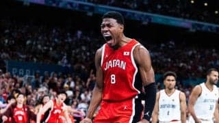 パリ五輪バスケ日本代表は奮闘及ばず黒星…W杯王者ドイツ代表を相手に八村最多20得点