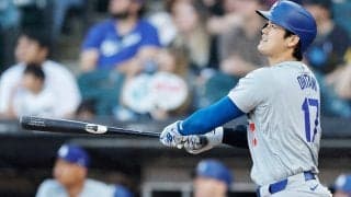 大谷翔平、191キロ弾丸32号！飛距離135mの特大アーチで2位オズナに再び2差