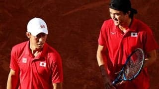  錦織圭/ダニエル太郎ペア 初戦敗退 