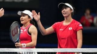 青山修子／柴原瑛菜、ルーマニアペアに快勝し2回戦進出。今大会で日本勢初勝利[パリ五輪]