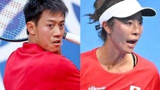  【告知】錦織圭/柴原瑛菜ペア 準々決勝 