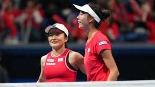 青山修子／柴原瑛菜、東京五輪金メダルのチェコペアにストレートで敗れて8強入りならず [パリ五輪]
