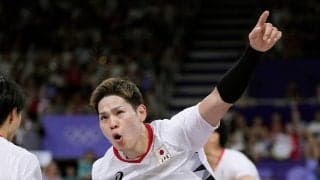 パリオリンピック男子バレー 準々決勝進出の立役者、西田有志は「あと３試合、噛みしめながら戦う」