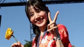 「とても美しい」海外からも人気沸騰！バド志田千陽の＂ほっこり手荷物＂が話題　「しっかりご利益ありましたね」【パリ五輪】