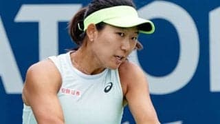 内島萌夏 世界13位に屈し2回戦敗退