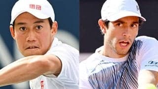  【速報中】錦織圭vsボルジェス 