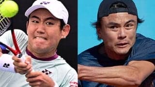  【速報中】西岡良仁vsダニエル太郎 