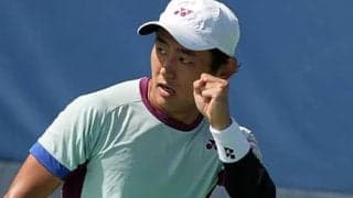 西岡良仁、世界51位下し2年連続初戦突破