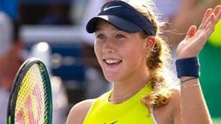17歳 全仏OP準決勝の雪辱果たし8強