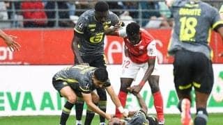 スタッド・ランスとの開幕戦で頭部強打で緊急搬送のリールMF、自身の口で無事を報告「衝撃は強かったけど良くなっている」