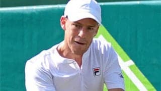  最後の全米OPで予選2回戦へ 