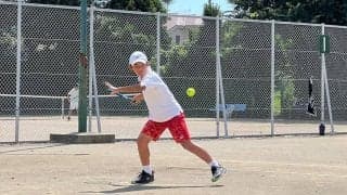 「第44回むさしの村ジュニアテニストーナメントNATSU」14歳以下男女の各8名が予選突破