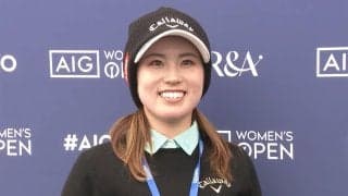 西村優菜、聖地セント・アンドリュースは「夢の世界。このコースを精一杯楽しんで頑張りたい」
