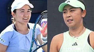  青山/穂積ペア 失セット0でツアー決勝へ 