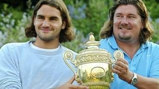 フェデラー四大大会初V時のコーチが死去