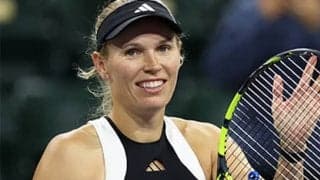 元世界1位ウォズニアッキ 完勝で16強