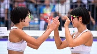 ビーチバレーボールU19女子日本代表の森/宇都木組がU19世界選手権で歴代最高の9位タイ   