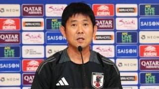 復帰の伊東純也＆三笘薫に「得点に絡むことを期待」、森保一監督は前回敗れた最終予選初戦へ「最大限のコンディションを持ってパフォーマンスできるように準備」