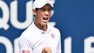  錦織圭 2週連続で8強 