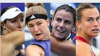  【速報中】全米OP女子準決勝 