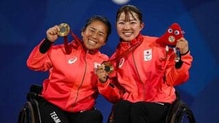 上地結衣／田中愛美が3時間の激闘を制して日本女子初の金メダルを獲得！オランダ勢の9大会連続金を阻止 [パリパラリンピック]
