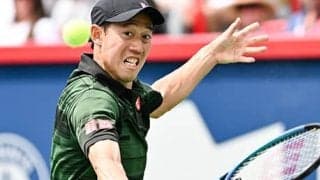 錦織圭 第3シードに屈し準々決勝敗退