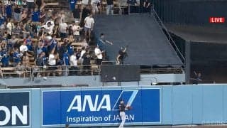 大谷翔平の超滞空弾に「がっかり」 最後まで追った野手の“動き”が話題に 「これは大谷さんしか打てない」衝撃打球が生んだ驚きのひと幕