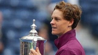 シナー、ドーピング騒動を乗り越えグランドスラム2勝目「僕をサポートしてくれる人たちのおかげ」[全米オープン]