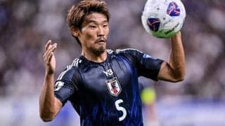 「崩しが完全にフットサル！」守田英正が上田綺世に当てて受けて決めた「コンビプレー炸裂ゴール」が大絶賛！「これ最近の代表のゴールで1番好きだ」と称賛されたW杯最終予選での得点