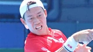  錦織圭ら日本代表が有明で練習 