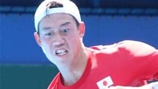 錦織圭 デ杯 単複3試合に出場