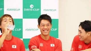錦織圭が日本代表に帰ってきた理由「ゼロから再び世界の頂点を目指す」姿を後輩に見せる