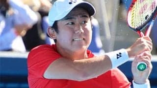 西岡良仁 完勝で日本が先勝
