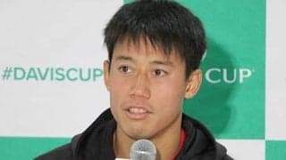  錦織圭 8年ぶりデ杯「緊張感あった」 