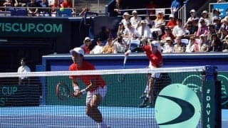 望月慎太郎／綿貫陽介がコロンビアペアに逆転で敗れて2勝1敗に。錦織圭はダブルス回避 [デビスカップ／コロンビア戦]