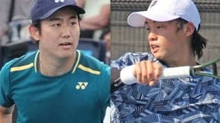  【速報中】西岡良仁/上杉海斗ペア 1回戦 