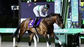 【日本テレビ盃】売得金レコードを記録…ウィリアムバローズが快勝