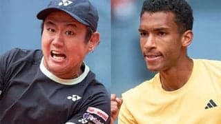  【速報中】西岡良仁vsオジェ アリアシム 