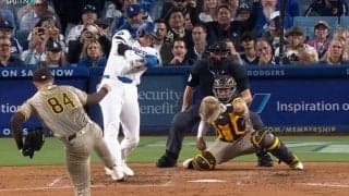 他球場ならホームラン！ 大谷翔平、188キロ弾丸フェンス直撃タイムリーに「ロケットやん」「打球が速すぎる」「おしい」ファン驚愕