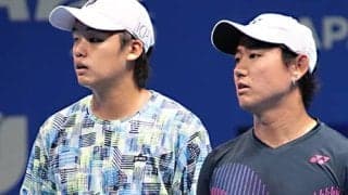 西岡/上杉ペアは初戦敗退 
