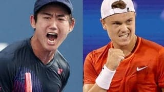  【速報中】西岡良仁vsルーネ 