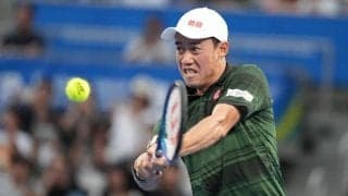 錦織圭、世界14位ルーネに健闘もマッチポイント生かせず逆転負けで準々決勝敗退[木下グループジャパンOP]