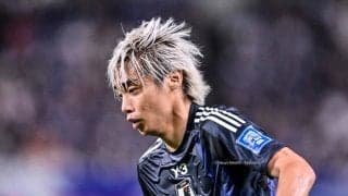 「素早い反応で正確なトラップ ゴラッソすぎます」伊東純也が決めた「高技術コントロール力→強烈ズドンゴール」が大絶賛！ ゴール後の“一言”添えた喜び方が「可愛い」と話題に